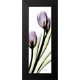 thumbnail image 2 of Koetsier, Albert 7x14 Black Modern Framed Museum Art Print Titled - Tulip in Purple, 2 of 5