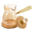 thumbnail image 3 of Heat-Resistant Glass Coffee Teapot With Extended Ergonomic Handle Pour-Over Brewing System Home Café Essential Vintage Style Hot Beverage Maker, 3 of 8