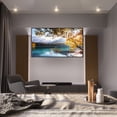thumbnail image 3 of Mount-It! Motorized Ceiling TV Mount – Silent Electric Flip Down TV Mount for 50’’-90’’ Screens, Retractable Drop Down Design, RF Remote, VESA Compatible, 88 lbs Capacity, White, 3 of 16