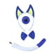 thumbnail image 4 of Conjunto de orejas y cola de perro, disfraz de cachorro de Halloween para espectáculo de baile azul, 4 of 9