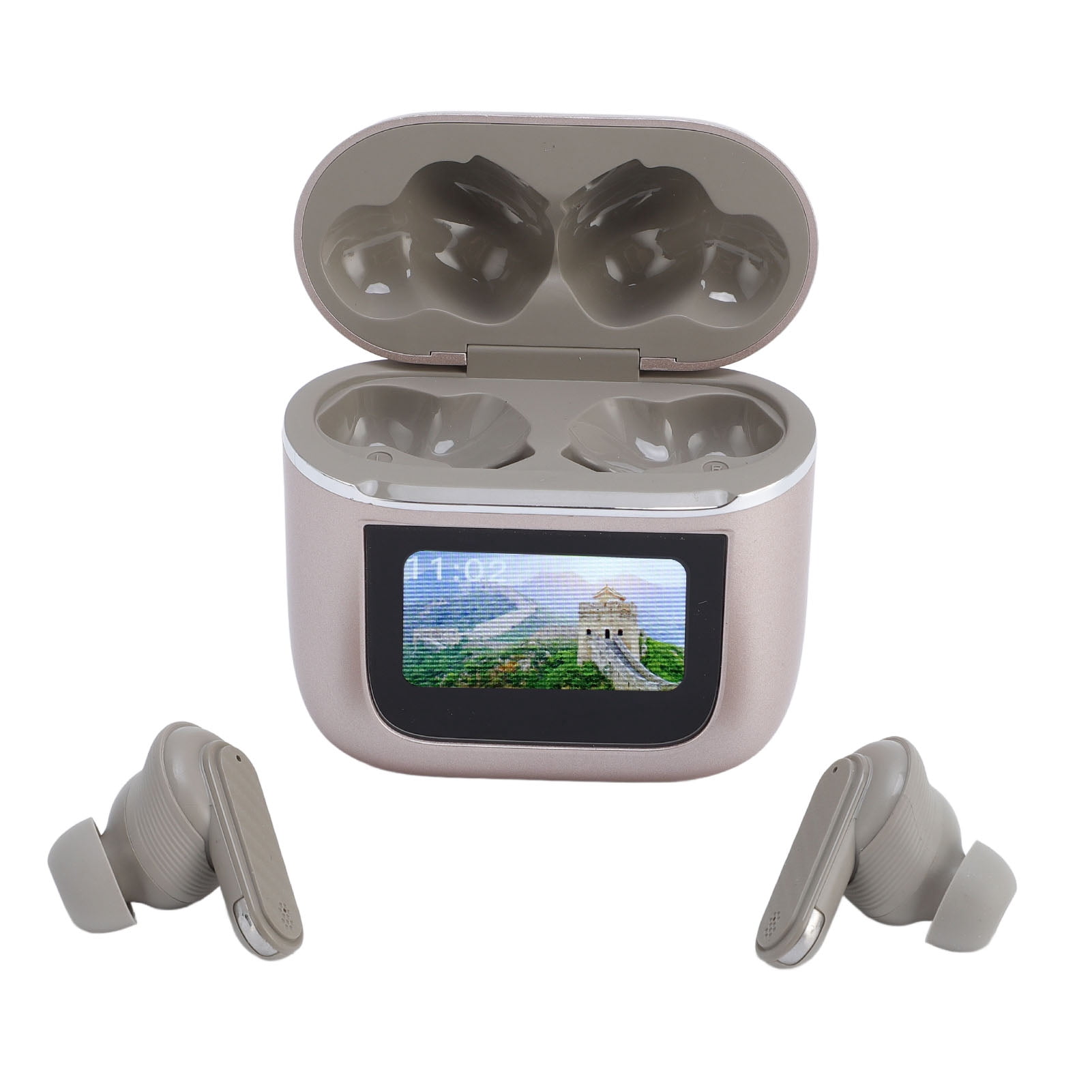 BT Earbuds Language Translator Wireless Stereo Translator Device with 144 Languages Support BT 5.4 Touch Mode Speaker Mode Talk Mode ANC Technology for