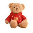 thumbnail image 1 of Pc Cute Stuffed Plush Plush Pillow Soft Stuffed Colorful Sweater Cloth Dolls Sweater Bear Doll Plush Animals Bear Plush Toy heqiyong LED, 1 of 2