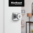 thumbnail image 2 of Pomo de puerta Kwikset Maven en cromo pulido con entrada con llave, 2 of 8