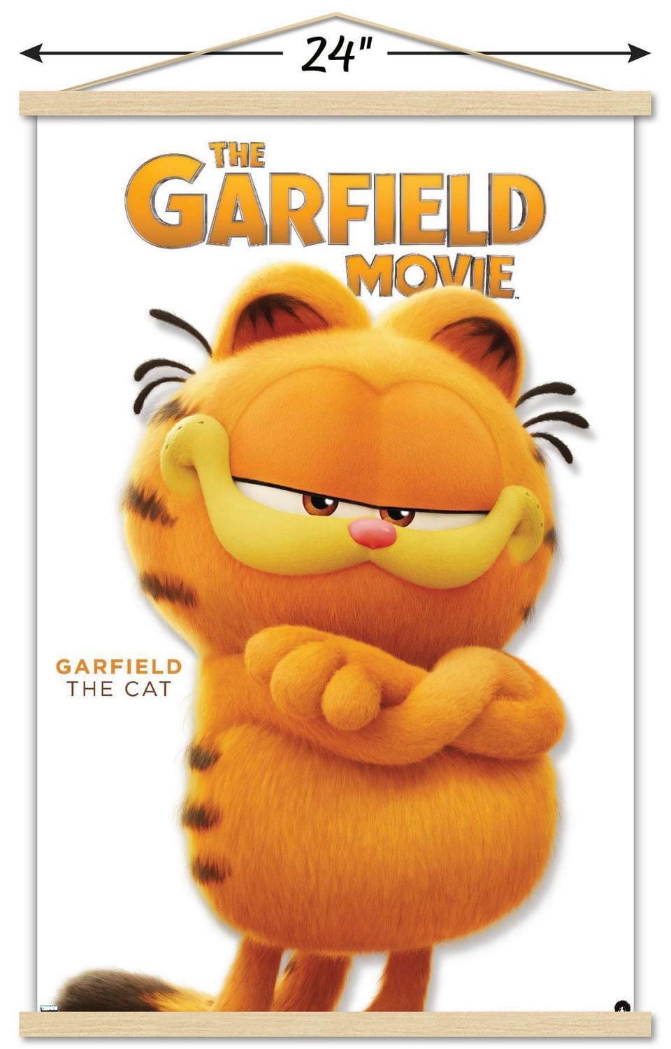 The Garfield Movie - Garfield Feature Series 24 Wall Poster with Magnetic Frame
