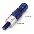 thumbnail image 2 of Conector De Red De Inmersión De Aterrizaje Adaptador de conector de red de inmersión de aterrizaje de pesca Parte de varilla de red de inmersión de liberación rápida (azul), 2 of 5