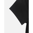 thumbnail image 4 of Camiseta de mujer con estampado de corazón, suave y cómoda, transpirable, de cuello redondo y manga corta. Ideal para adultos, hombres, mujeres, adolescentes y jóvenes., 4 of 7