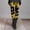 Yellow, variant on Halloween Black Plus Size Leggings with Pockets for Women Milk Silk Grinding Soft High Waisted Tummy Control Workout Yoga Pants L