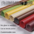 thumbnail image 3 of Parche de tela de cuero autoadhesivo para sofá y coche, pegatinas de cuero, Kit de restauración DIY, parches de cuero Natural por metro, 3 of 4
