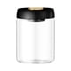 thumbnail image 1 of Frascos de vidrio para almacenar alimentos, recipientes herméticos de vidrio transparente para alimentos a granel con tapas. 900ml, 1 of 9