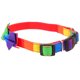 thumbnail image 1 of unbranded Collar Para Perro Pequeño Con Arcoíris Estilizado Cómodo Y Estable Para Uso Prolongado, 1 of 6