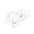 thumbnail image 2 of QSTDGVPW Elephant s Table Centerpoece for Bedroom Fireplace Desktop white, 2 of 9