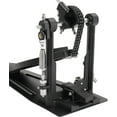 thumbnail image 7 of QRKD Double Bass Drum Pedals, Double Chain Drum Step on Hammer for Drum Set and Electronic Drums, Black, 7 of 7