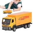 thumbnail image 4 of Modelo De Camión De Aleación, Modelo De Camión Contenedor Realista Para Más De 3 Años Para Oficina ANGGREK Simulation Container Truck, 4 of 8