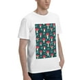 thumbnail image 2 of Bingfone Amanita Mushroom Men'S Loose Fit Short-Sleeve Pocket T-Shirt, 2 of 7