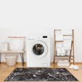 thumbnail image 2 of BY COCOON 2'6''x5' Runner Rug| Kitchen Runner Washable Rug Hallway Runner Runners Rugs for Hallway Non Slip (80 Cm x 150 Cm Grey Rug), 2 of 8