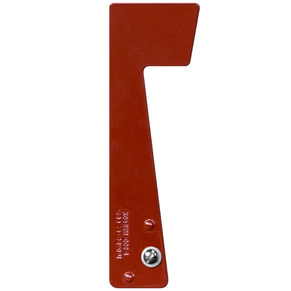 Bandera de Repuesto Salsbury Industries 4316 de Aluminio Roja