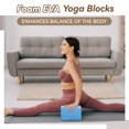 thumbnail image 5 of BalanceFrom Set of 2 High Density Yoga Blocks, 9"x6"x4" Each, 5 of 6