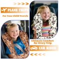 thumbnail image 2 of LEEYNEER Inflatable Travel Neck Pillow for Kids  Fast Inflation  Portable and Foldable Kids Travel Pillow  Comfortable Travel Pillow for Airplane  Car  TrainFits Ages 6+ & Under 165 lbs, 2 of 7