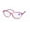 blush crystal, variant on COSETTE CO106 CAT EYE EYEGLASS FRAME/GLASSES AFFORDABLE PERFECT FOR SCHOOL/WORK