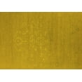 thumbnail image 1 of Ahgly Company Machine Washable Indoor Rectangle Oriental Yellow Industrial Area Rugs, 8' x 10', 1 of 4