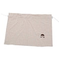 thumbnail image 4 of feelfreeau Parasol para ventana de coche con ventosa de algodón privada para desobrecalentamiento para la parte trasera Chica de celosía marrón, 4 of 7