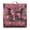 Floral, variant on Gothic Meditation Pouf Supportive Square Floor Cushion with Mystical Sun & Moon Aesthetic