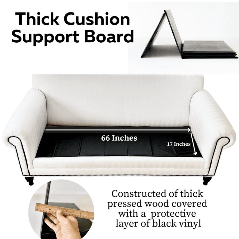 Evelots Sofa/Couch Cushion Wood Support-New Improved-Stronger-Over