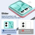 thumbnail image 2 of for Motorola Moto G 5G (2024) Case with Camera Cover, for Samsung A55 Case Crystal Clear & Not-Yellowing Slim Miltary Shockproof Protective Phone Case for Moto G 5G (2024), Skyblue, 2 of 6