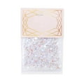 thumbnail image 1 of Wweixi 1440 Pieces Glass Crystal Set Flat Back Excellent Gloss Nail Art Rhinestones DIY Handcraft Manicure Accessories Card Making Yellow Transparent, 1 of 6