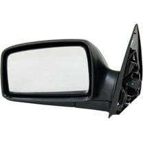 Mirror Compatible With 2005-2010 Kia Sportage Left Driver Side Textured Black Kool-Vue