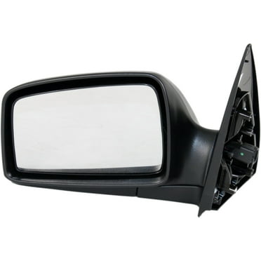 Mirror Compatible With 2005-2010 Kia Sportage Left Driver Side Textured Black Kool-Vue