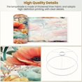thumbnail image 4 of Linen Drum Lampshades Vibrant Watercolor Floral Colorful Blooms 13"x13"x10" Light Shade for Table Lamps Floor Lamp Shades Lampshade Replacement Assembly Required, 4 of 8