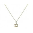 thumbnail image 2 of Necklace Star Of David, Star Of David , Gold Plated, Rose 13 Mm -baa, 2 of 4