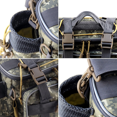 thumbnail image 4 of Bolsa de aparejos de pesca (camuflaje), bolsa de almacenamiento de equipo de pesca, organizador, riñonera, bolso de mensajero, 4 of 5