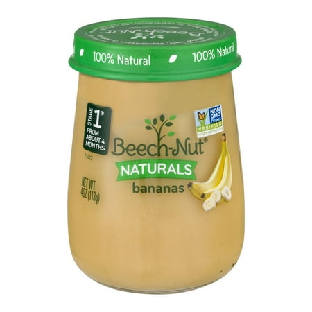 Beech Nut Naturals, Stage 1, Bananas, 4 Oz