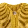 thumbnail image 4 of MaFYtyTPR Women Knit Sweater Vest Solid Open Knit Button Front Sleeveless Cardigan Sweaters for Fall Winter A-Orange M, 4 of 6