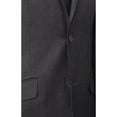 thumbnail image 2 of Raphael Slim Fit Solid Medium Gray Two Button Suit, 2 of 5