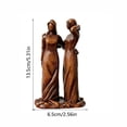 thumbnail image 3 of Sisters by My Side, Vintage Hand-Painted Resin Ocean Gradient Friendship Statue, Inspirational Sisterhood Decor for Home, Gifts, Christmas & Special Occasions A, 3 of 7