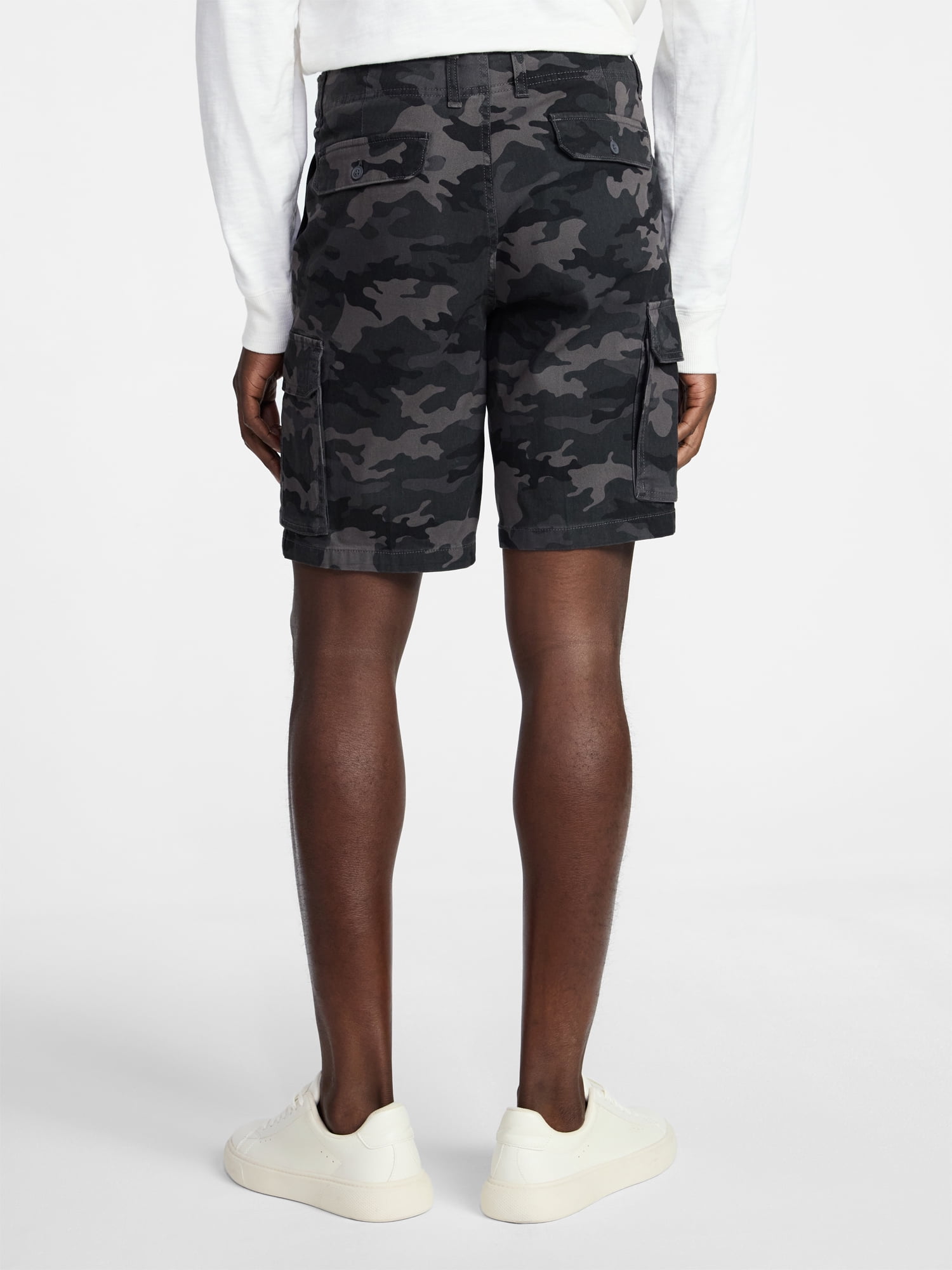 George Men's & Big Men's Relaxed Fit Cargo Shorts, 10" Inseam, Sizes 30-46