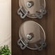 thumbnail image 5 of Zapatero autoadhesivo | Organizador de pared para puerta de armario, baño y cocina | Percha metálica sin taladros para zapatos, toallas y accesorios, 5 of 6