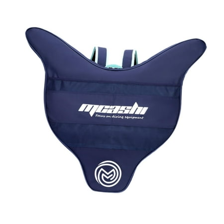 harayaa Swim Fin Bag Monofin Carrying Bag Shoulder Bag Tote Easy Carry Scuba Diving Gear Blue