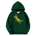 thumbnail image 3 of Sudadera con capucha para niñas y niños, sudadera de manga larga con cuello redondo y estampado de moda, jersey con bolsillo, sudadera de poliéster para niñas, 3 of 8