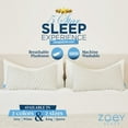 Zoey Sleep Curve Pillow Shredded Memory Foam Side Sleeper Pillow