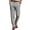 Gray, variant on Mens Dress Pants Lightweight Waffle Elastic Drawstring Waist Textured Fabric Oversized Straight Casual,Sizes S-3XL
