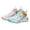 Light Pink, variant on Gyujnb Mid Top Breathable Knit Basketball Sneakers with Colorful Accents for Court Play (Girls),36