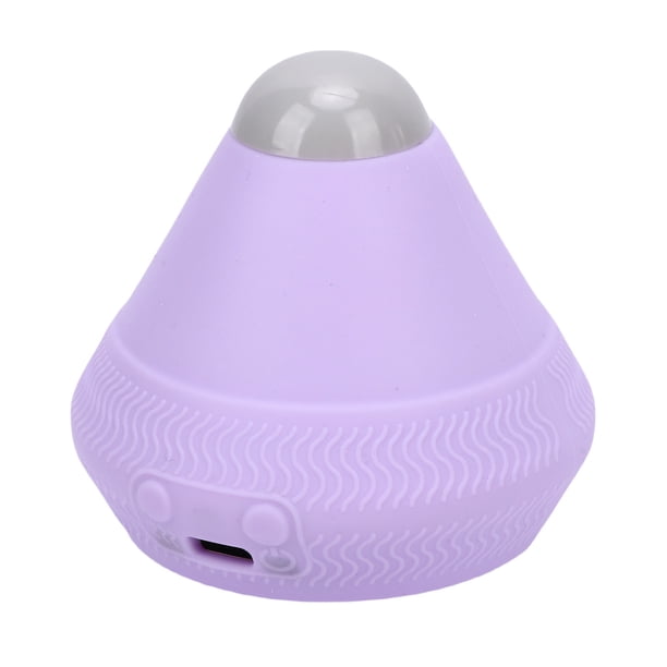 Bola De Automasaje Montable, Bola De Cono De Masaje De Liberación Miofascial Con Ventosa Con 2 Niveles De Calor, Herramienta De Masaje Portátil Recargable Para Oficina En Casa