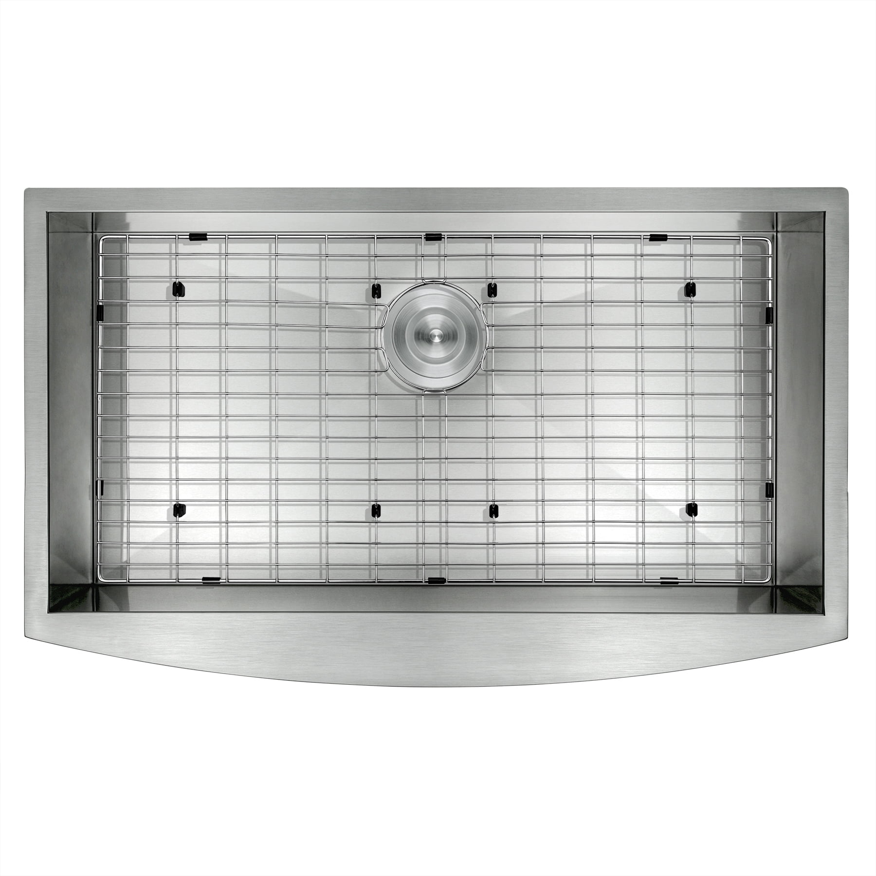 AKDY 33" x 22" x 9" Handmade Apron Under Mount Basin Stainless Steel