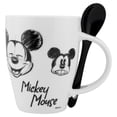 thumbnail image 4 of Juego de 2 Tazas Porcelana Ambient 21 Diseño Mickey Mouse Arte Sketch 310 ML con Caja de Regalo, 4 of 6