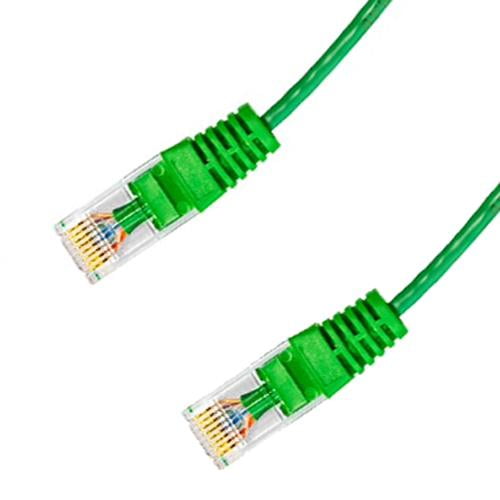 SyncWire Câble Réseau Ethernet ultra-Mince Cat6 Cuivre Nu 28 AWG UTP cUL 6 Pieds Vert