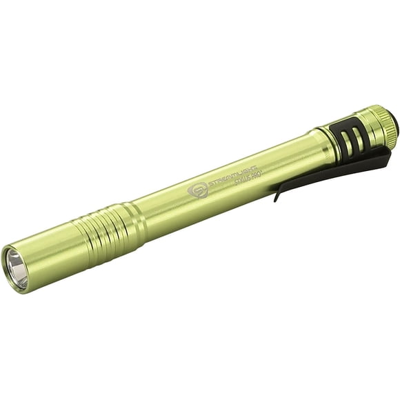 Lámpara de Bolígrafo Streamlight Stylus Pro Verde Lima con Pilas y Funda